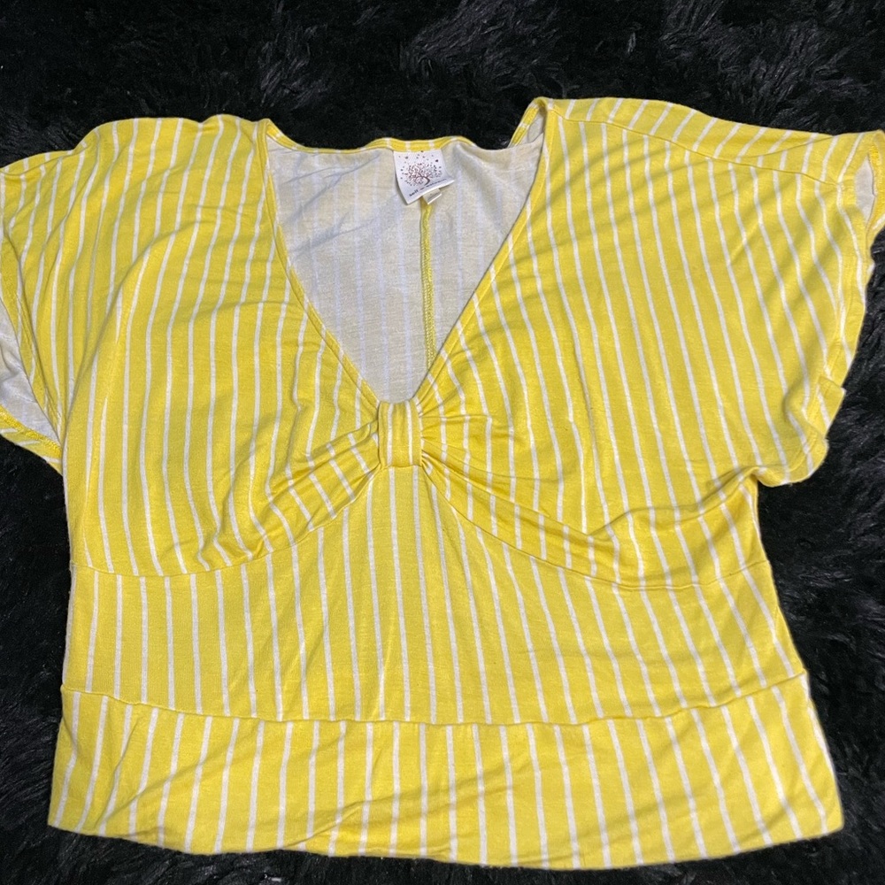 Striped Crop Top